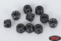 SLVR Nylock Nuts M4 (Black)