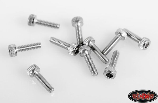 Socket Head Cap Screws M1.5 X 6mm (10)