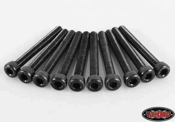 Steel Socket Head Cap Screws M4 x 35mm (10)