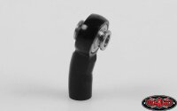 SLVR M3 Bent Aluminum Axial Style Rod End (Black) (10)