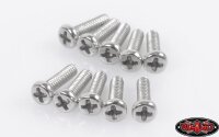 Phillips Head Machine Screws M1.6 X 6mm (10)