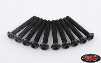 Steel Button Head Cap Screws M4 x 30mm (10)