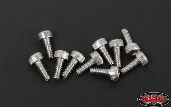 Steel Socket Head Cap Screws M1.6 x 4mm (10)