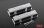 1/10 Holley® Chrome Valve Covers for Scale V8 Engine
