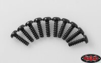 Button Head Self Tapping Screws M3 X 10mm (Black)