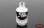 Black Dino 1/10 Aluminium Propane Tank
