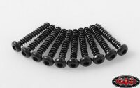 Button Head Self Tapping Screws M3 X 18mm (Black)