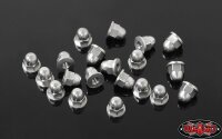M2.5 Flanged Acorn Nuts (Silver)
