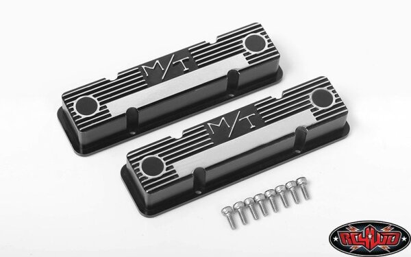 SLVR 1/10 Holley M/T Valve Covers for Scale V8 Motor