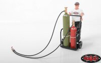 Scale Garage Series 1/10 Acetylene Tank und Schweißbrenner