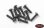 Steel Button Head Cap Screws M2 x 8mm (10)