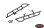 Tough Armor Side Steel Sliders for Cross Country Off-Road