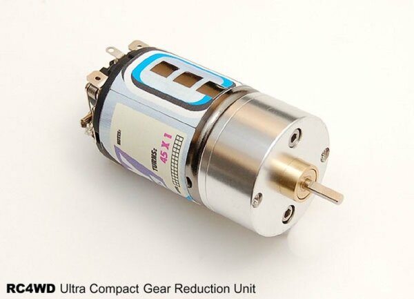 4:1 Ultra Compact Gear Reduction Unit for 540 Motor