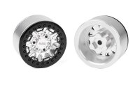 Black Rhino Ouray 1.9 Beadlock Felgen schwarz/chrom (4)