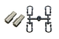 Diff Ausgänge Starrachse Aluminium
