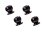 Kugel 6mm (Alu, schwarz)