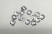 Alu-Rosette 4mm (10)