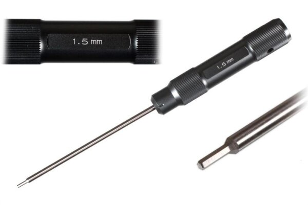 INNENSECHSKANT SCHRAUBENDREHER 1.5MM (*1)