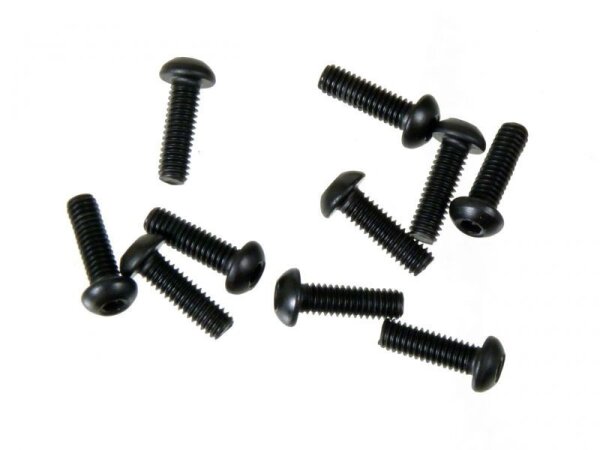 Schraube M2,5x8 Flachkopf