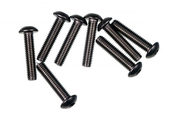 SCHRAUBE M3X14 FLACHKOPF TITAN (8)