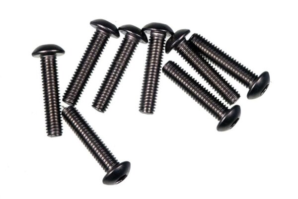 SCHRAUBE M3X14 FLACHKOPF TITAN (8)