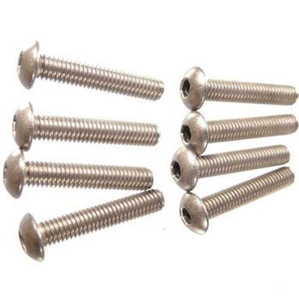 Schraube M3x16 Flachkopf Titan (8)
