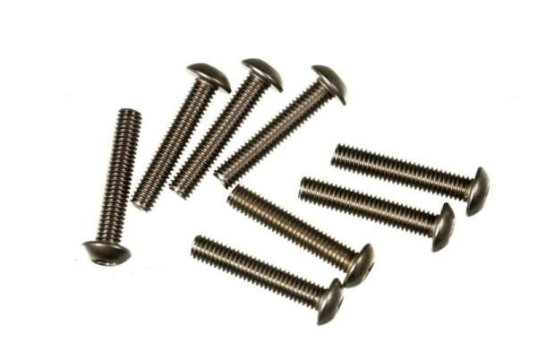SCHRAUBE M3X16 FLACHKOPF TITAN (8)