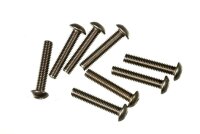 SCHRAUBE M3X16 FLACHKOPF TITAN (8)