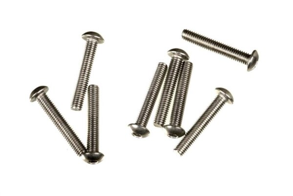 SCHRAUBE M3X18 FLACHKOPF TITAN (8)