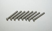 SCHRAUBE M3X25 FLACHKOPF TITAN (8)