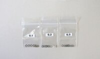 Zehntelscheiben Set 3x5