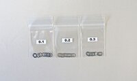 ZEHNTELSCHEIBEN SET 5x7 (0.1 / 0.2 / 0.3, 10Stk.)
