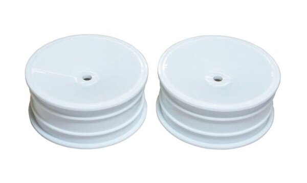 2WD Front Wheels 2.2in 12mm Hex (White) MSB1