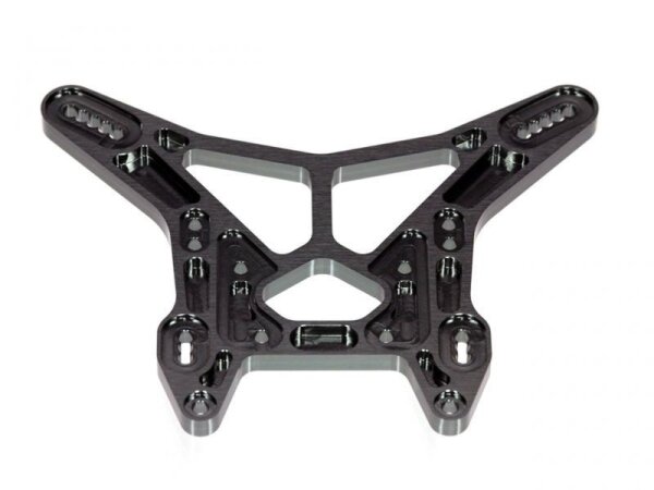 Dämpfer Befest.splatte HA Alu. MBX-6T Truggy