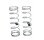 Dämpfer Federn VA 1.5mm / 8,5T MBX-6/6T