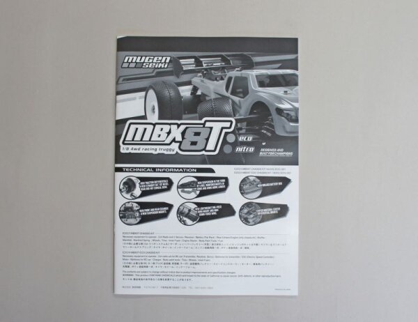 MBX-8 TRUGGY  INSTRUCTION MANUAL