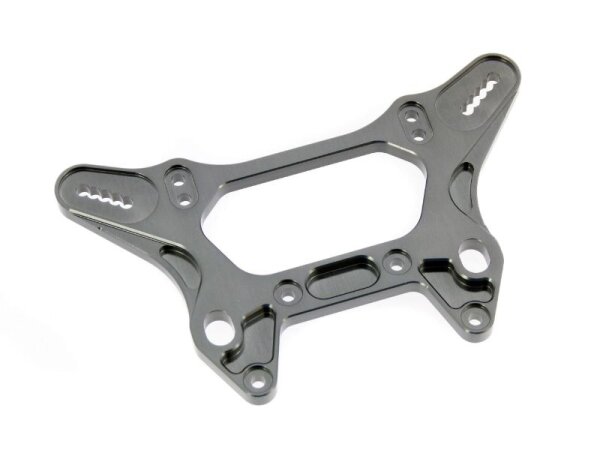 Dämpfer Befest.splatte VA Alu. MBX-7 Truggy