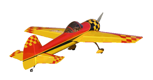 GB-Models Yak 55m 1.4 gelb/rot/schwarz