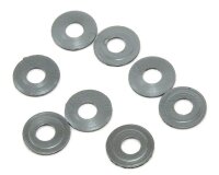Distanzscheiben Set 3mm, Stärke 0.5mm (8Stk.) elox