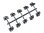 Gas-Servo-Befestigungs Set MRX-4