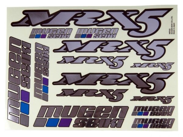 Dekorbogen silber MRX-5 (3)