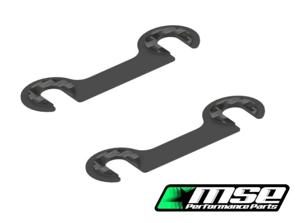 Vordere Rollcenter-Scheiben, Carbon 0.5mm - MTC2 (2)