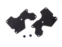 QUERLENKERVERSTEIFUNG  HINTERACHSE - CARBON 2mm (2 Stk)