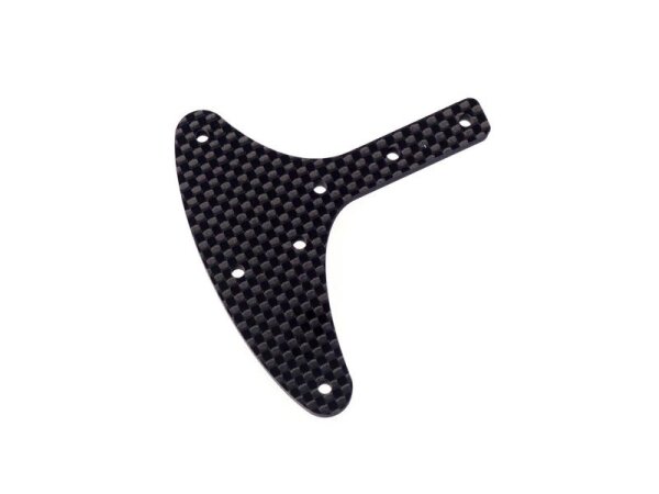 CHASSISSTREBE HINTERACHSE UNTEN - CARBON 5mm (1 Stk)