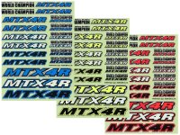 Dekorbogen MTX-4 R