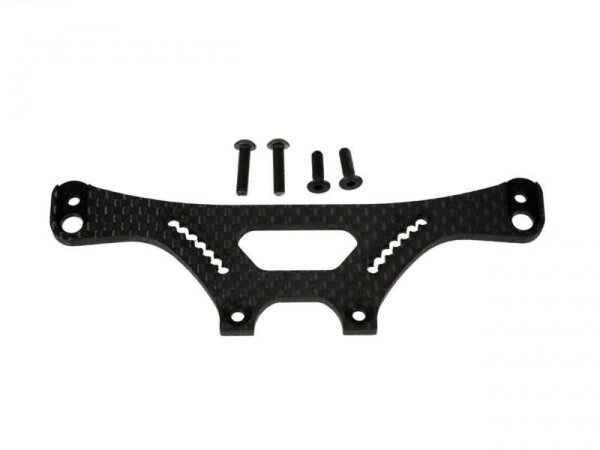 Dämpfer-Befestigungsplatte HA 4mm MTX-4