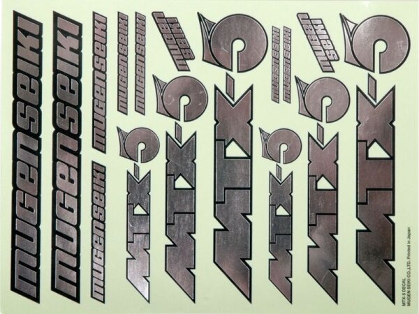 Dekorbogen silber MTX-5 (3)