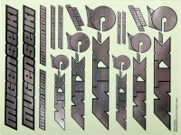 Dekorbogen silber MTX-5 (3)