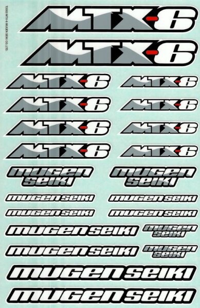 Dekorbogen MTX-6