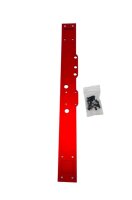 SLVR Skidplate Alu 7075 rot eloxiert 4mm (Bashbar)